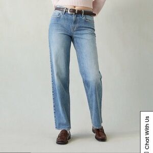 PacSun Jordyn Low Rise Straight Leg Jeans Medium Indigo Wash Size 26